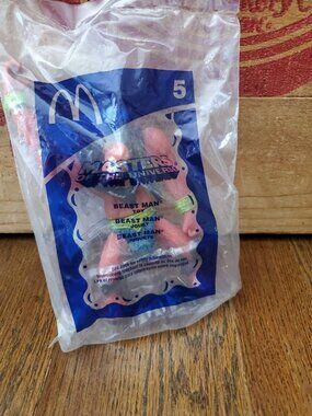 Vtg NEW 2003 McDonalds Masters of the Universe MOTU Happy Meal #5 Beast Man